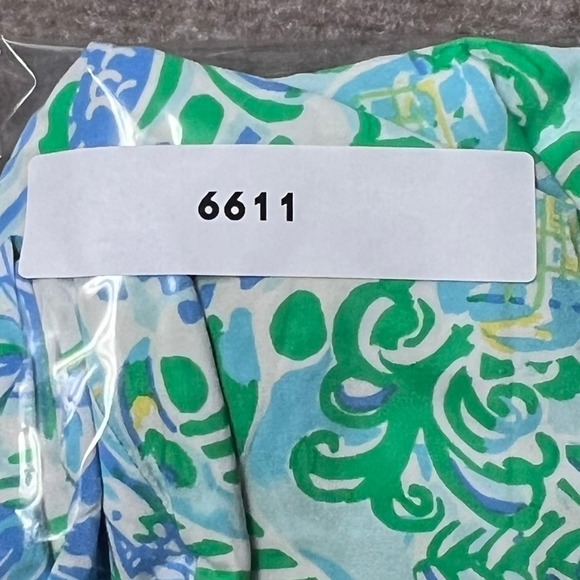 Lilly Pulitzer Palazzo Pants in Whisper Blue Beach Happy print - Picture 7 of 7